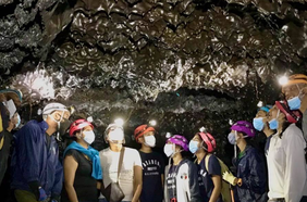 découverte des tunnels de lave activité d'entreprise